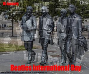 Puzzle Διεθνής Ημέρα των Beatles